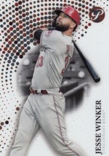 JESSE WINKER TOPPS PRISTINE BASE BREWERS MARINERS REDS #118 2022 22
