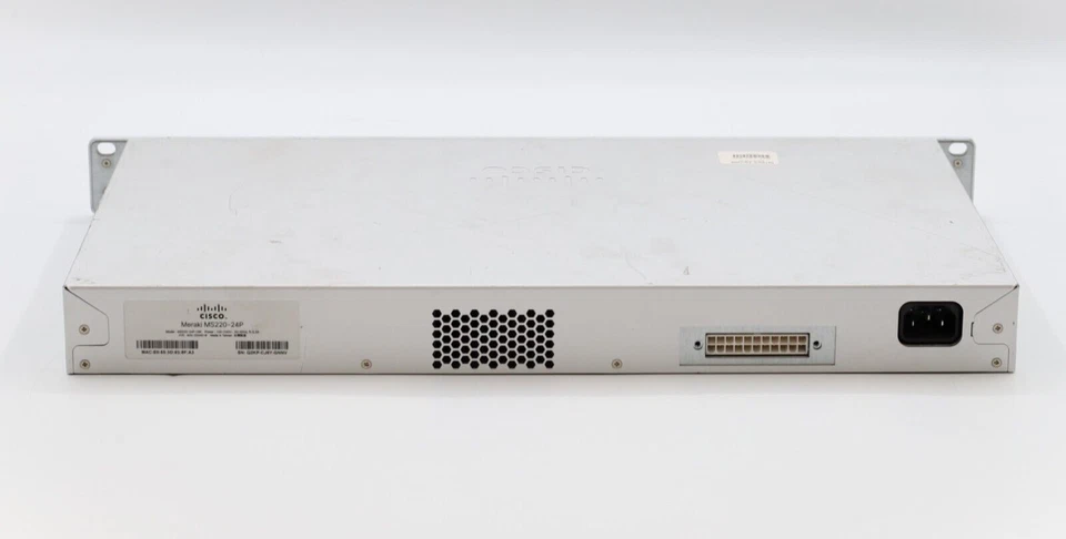 Cisco Meraki MS220-24P-HW 24-Port PoE Cloud Managed Switch W/Ears 600-20040-B - Image 2 of 3