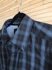 Ariat Pro Series Men sz L Plaid Long Sleeve Button Down Western Cowboy Shirt