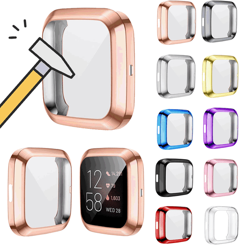 Pełny ekran Osłona ochronna do Fitbit Versa 2 Ochrona TPU Bumper Case Shell - Zdjęcie 1 z 22