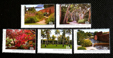 Australia  2013 - Botanical Gardens Series 2 - SG3973/7 - MNH - Cat Val &pound;11.00