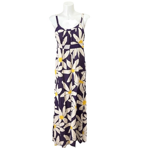 Boden Womens Marina Jersey Dress Sleeveless Sz 8R / Medium Red Blue Ditsy  Floral | eBay