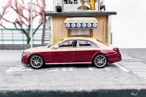 Master 1:64 Mercedes-Benz S450 W222 Double Color Diecast Models Collection Gifts - Imagen 2 de 19