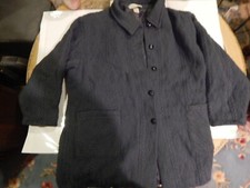 Boyne Valley Weavers 3x Sweater Coat Cardigan Green Fisherman 100 % Wool Ireland