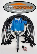 AMC V8 1967-90 290,304,343,360,390,401 HEI DISTRIBUTOR BLUE + HD 8MM WIRES