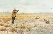 A B Frost Hunter Shooter 2 Hunting Dogs
