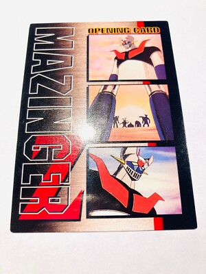 MAZINGER Z Crad No. 03 Vrey Rare From Japan 1997 Toei Amada