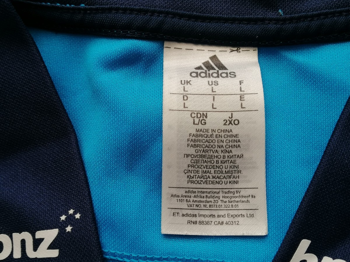 NZ SuperRugby オークランドBLUES Adidas ナイロントップ adidas Maillot domicile Blues : Amazon.co.uk: Fashion