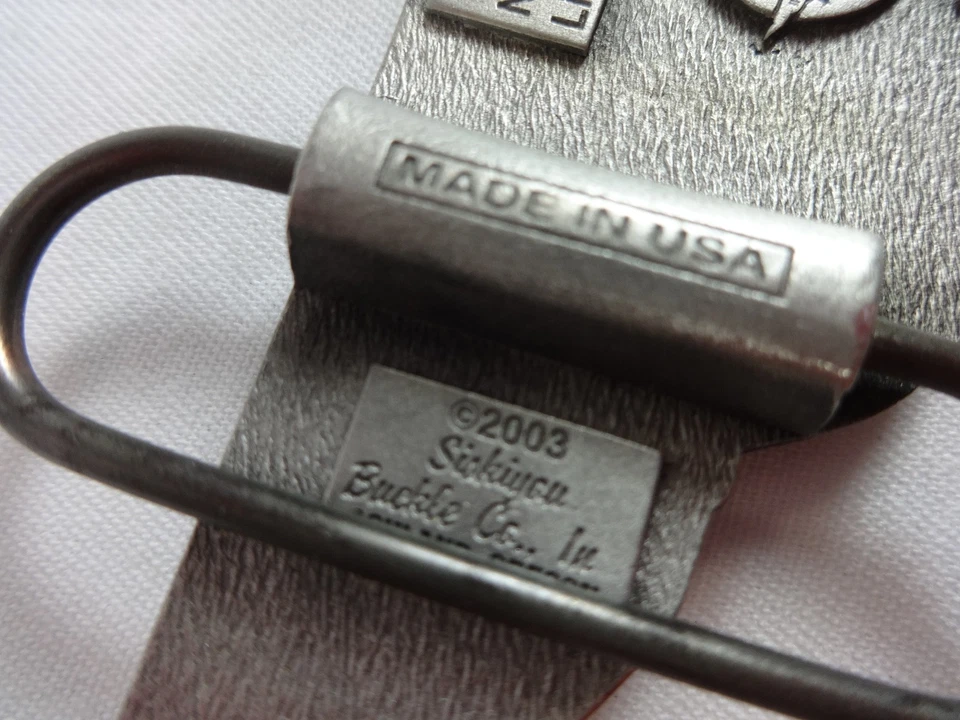 2003 Brickyard 400 fivela de cinto edição limitada 327 de 500 estanho Kevin Harvick - Imagem 4 de 4