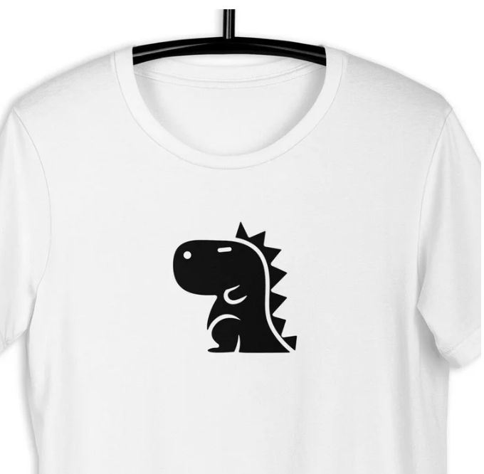 New T-Shirt  Unisex Cute Dragon T-shirt, Cotton, Gaming Shirt, Cartoon tees, Ani