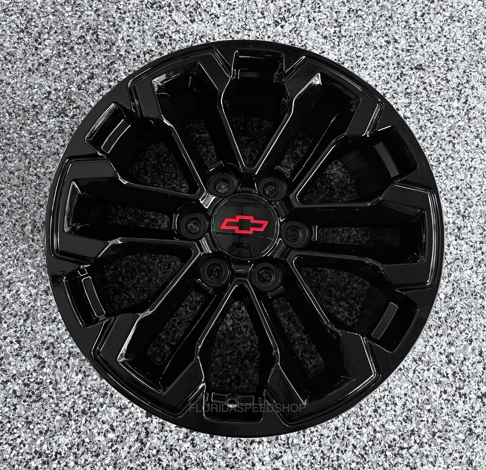 GLOSS BLACK ZR2 WHEELS SET 18x8.5