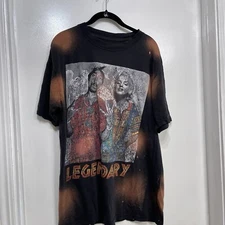 Vintage 90s Tupac Shakur 2Pac Madonna Distressed Sz M