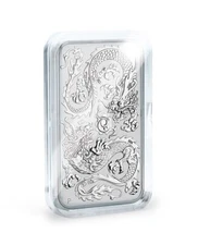 10 Rectangular Capsules For Australia Perth 1 Oz Silver Dragon Coin Lighthouse