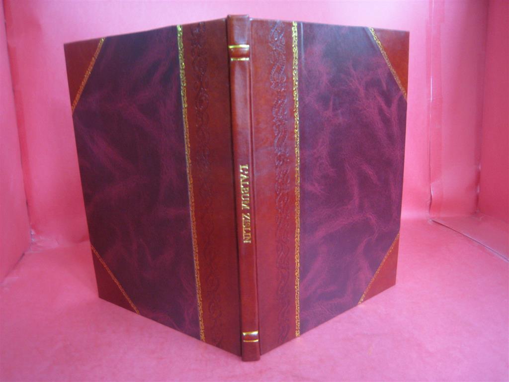 Vintage L'Album Zislin 1916 War Drawings Leather Bound Edition