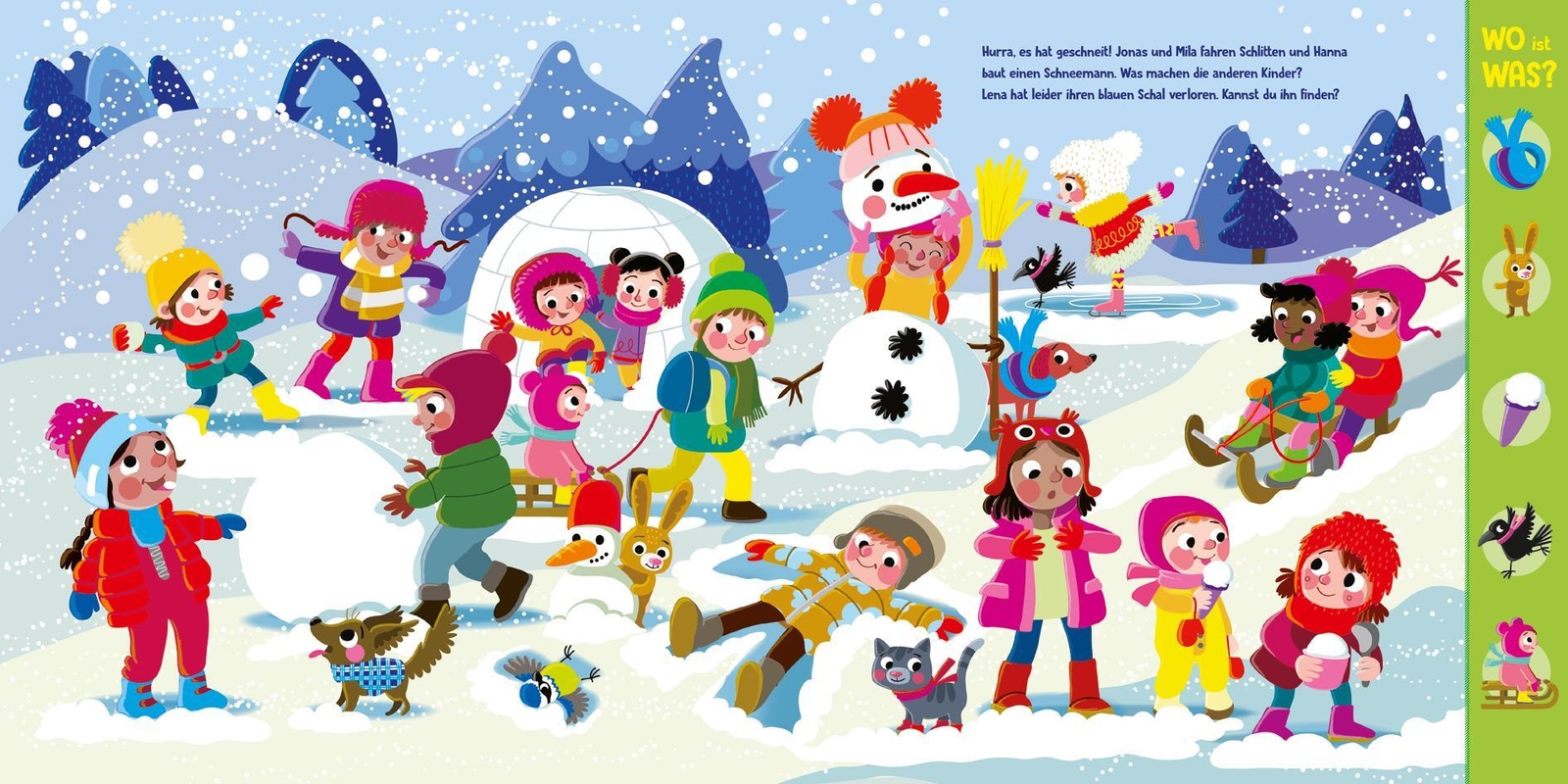 Thumbnail - Wo Ist Was? Wimmelige Weihnachten. Pappebuch Für Kinder Ab 2 Jahren |