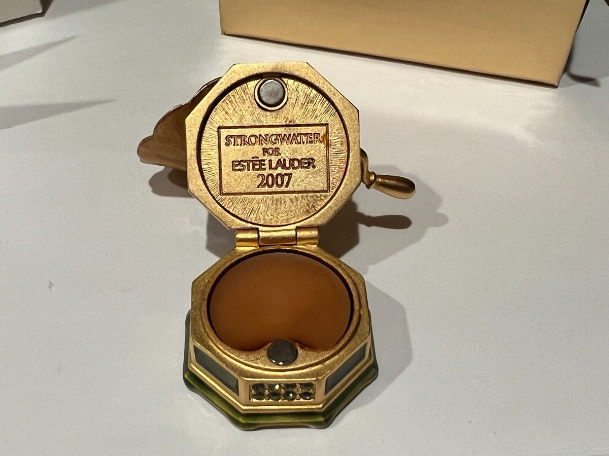 JAY STRONGWATER エスティローダー　コンパクト ESTEE LAUDER 2007 SOLID PERFUME COMPACT GLORIOUS GRAMOPHONE