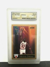 1990-91 Skybox#41 Michael Jordan graded USA 10.0 GEM MT