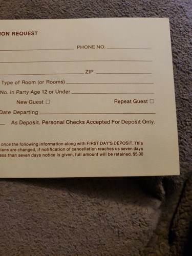 Vintage Vacation Inn Tennessee Pigeon Forge Pamphlet - 第 7/7 張圖片