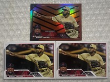 2023 Topps Update #US284 Miguel Castro ORANGE & BLACK PARALLEL (+Base)