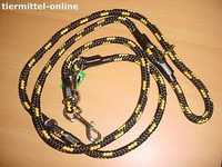 VerläNgerungsleine Aus Pp 2,20M / 14Mm Schwarz/Gelb