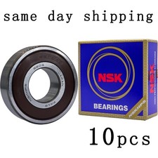 10PACK NSK 6203DDU 6203-2RS 6203 17X40X12MM Double Rubber Bearings MADE IN JAPAN