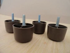  1 1/2 " Furniture Legs/Feet for Sofa, Loveseat, Chair Set 8 Legs with hardware