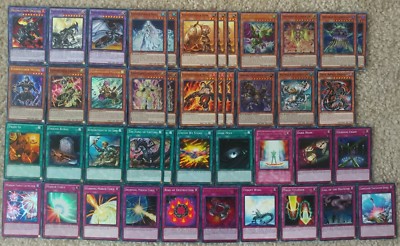 Elementsaber Deck w/ Elemental Lord, Destruction Dragon, Dark Armed Dragon 