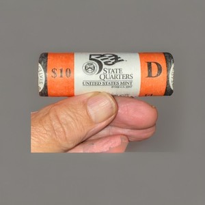 State Quarters Mint Roll 2004 Florida Denver Mint