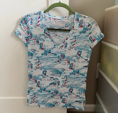 Lilly Pulitzer Top - Watch Out Lighthouse