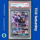 2017 POKEMON SUN & MOON #80/149 UMBREON GX PSA 8