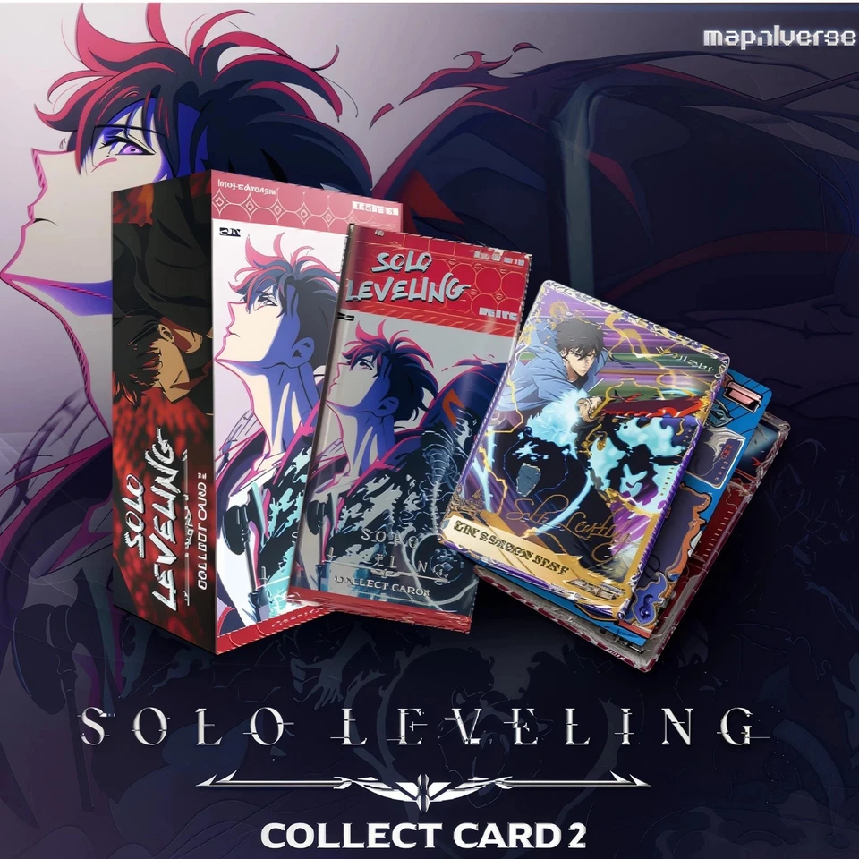 Solo Nivelación Coleccionar Tarjeta Vol.2 Booster Box Coreano TCG 1Caja - Imagen 2 de 4