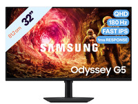 Samsung Odyssey G5 G50F 32\ Qhd Gaming Monitor 180Hz 1Ms Ips HDR10"