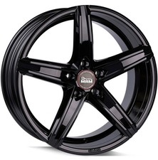 MAM OX-18 Alufelgen Satz schwarz lackiert 8,5x19 ET35 LK5 120 19 Zoll Felgen Al