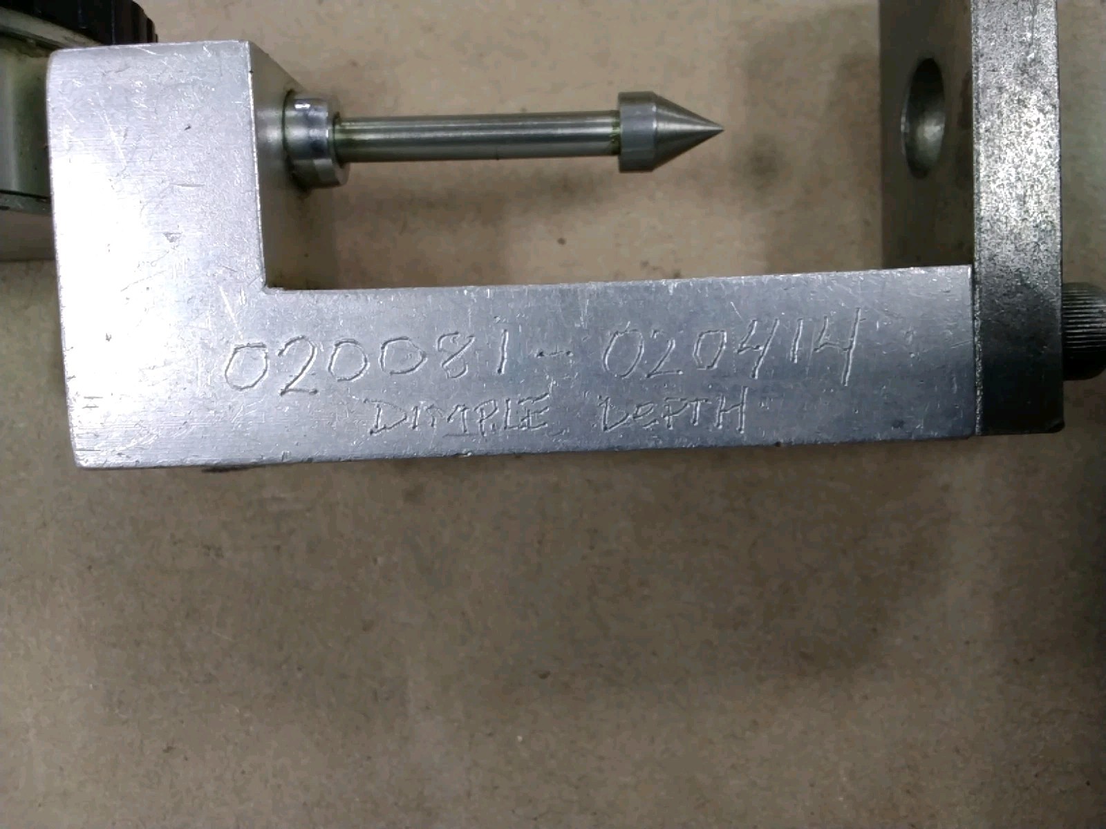 Hhip Dial Dimple Depth Gage F41