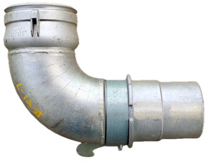 Travis Irrigation/Rainway SEC 600 Aluminum Irrigation Pipe Fitting 6 in 90 Elbow