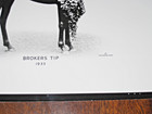 11 X 14-Original 1933 Kentucky Derby Winner "Brokers Tip" Caufield & Shook, Inc. — photo 2