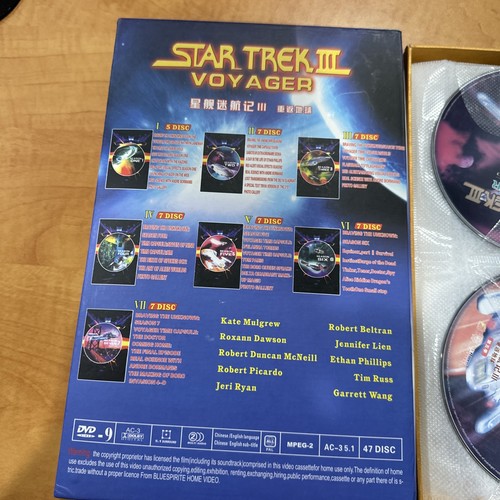Star Trek DVD Box Set Complete 7 Seasons Collectible from Malaysia - Picture 2 of 2