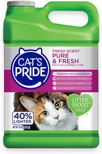 Premium Lightweight Clumping Litter: Pure  Fresh - up to 10 Days of Powerful Od