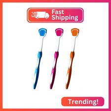 Tongue Brush, Tongue Scraper, Tongue Cleaner, Tongue Scraper Brush, Tongue Clean