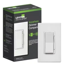 Decora Smart Anywhere Led/Cfl/Inc Wire-Free 3-Way Dimmer Companion, On/Off/Dimmi