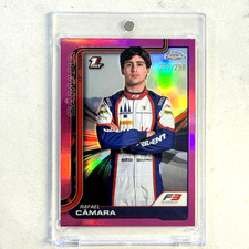 2025 Topps Chrome Formula 1 F1 #47 Rafael Camara 1st Pink Refractor /250