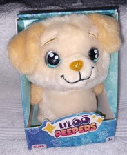 Russ Li'L Peepers YELLOW LAB DOG 4" Mini Plush New