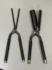 2 Vintage Kizure Stove Curling Irons