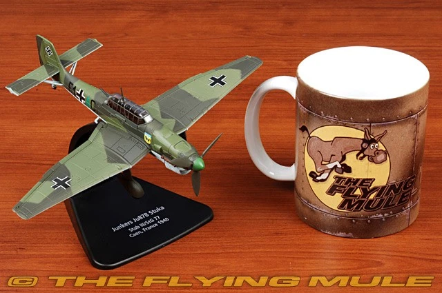 Oxford Diecast 1:72 Ju 87B Stuka Luftwaffe III./StG 77 F1+AC Foto 4 de 4