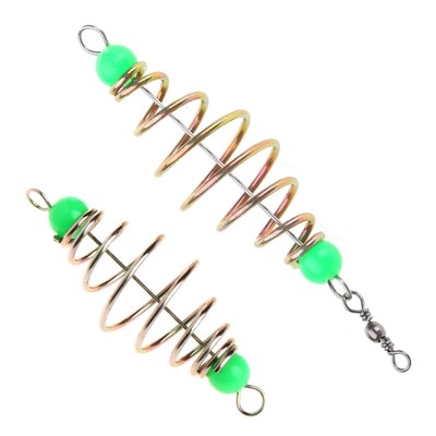 Fishing Baits Spring 10Pcs Basket Holder Coarse Lure Feeder Carp Go Fishing