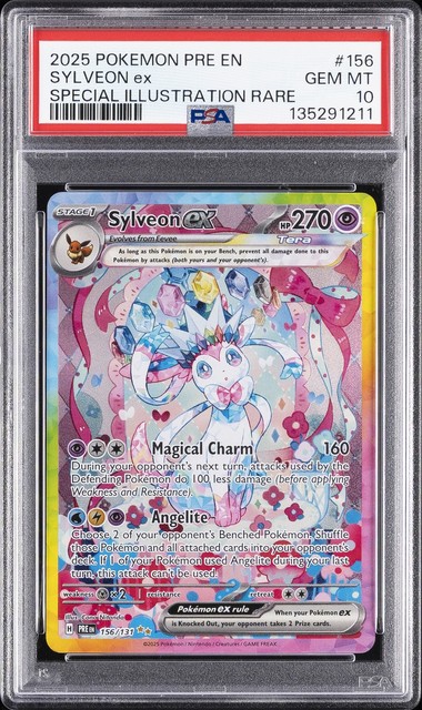 Sylveon ex #156 (Prismatic Evolutions (2025))