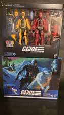 GI JOE CLASSIFIED SNAKE EYES AND TIMBER & G.I. JOE DIVER 2 PACK