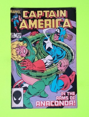 Captain America #310 Vol. 1 1985 Marvel Comics 1st App Mid Grade SD15-30