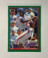 2026 Topps Series 1 - 1991 Topps Baseball Vladimir Guerrero #T91-93 Green /99