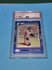 2024 Panini Donruss Optic Rated Rookie Malik Nabers Blue Glitter Prizm PSA 10